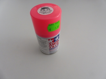 Tamiya Polycarbonate Spray PS-29 Pink Polycarbonate #86029