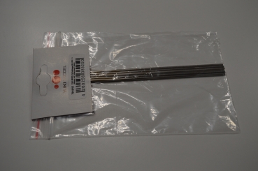 Push rod M2.5 | 200mm | Partial thread 13mm | 5 pieces #701015