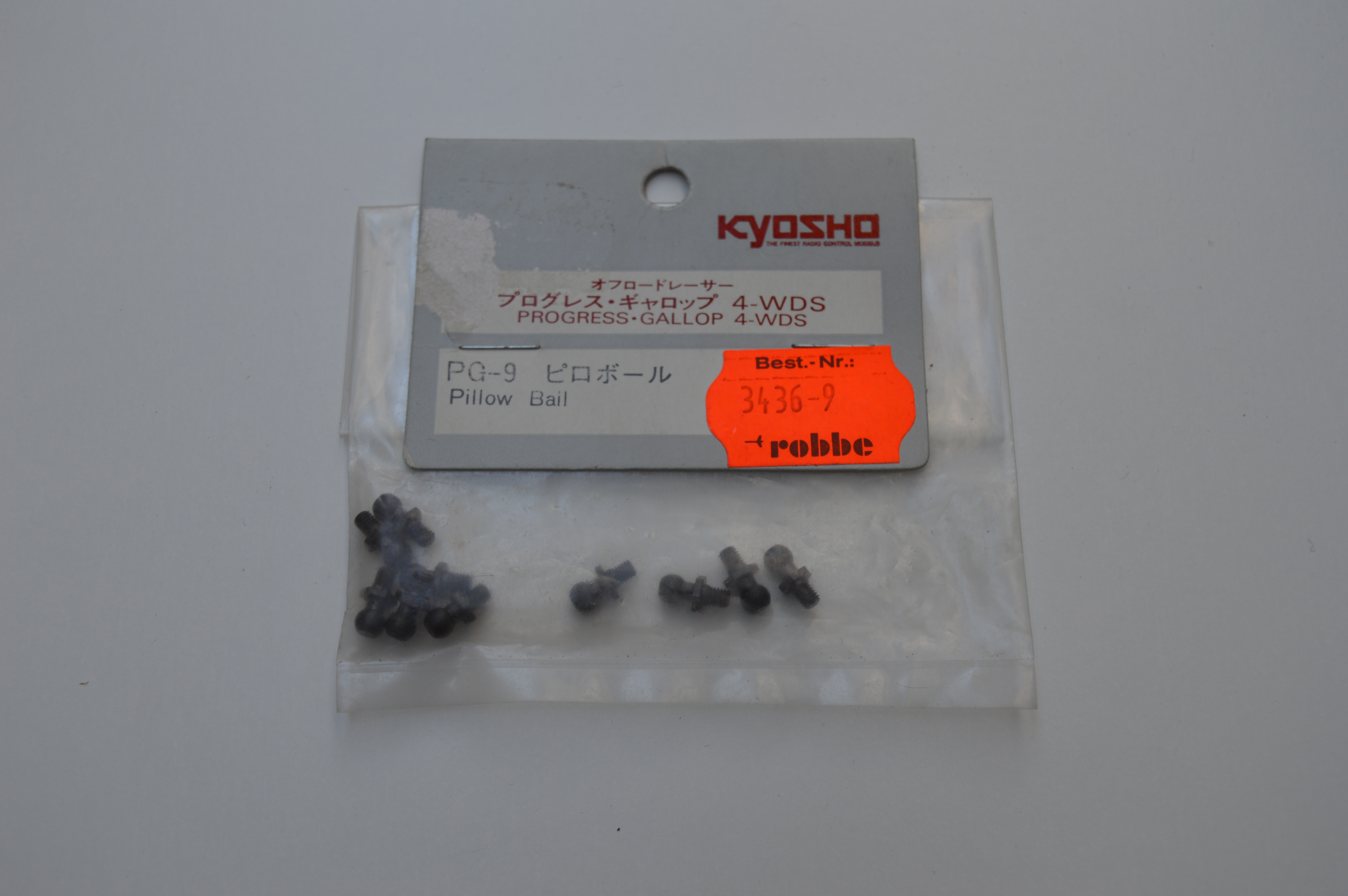 WMS RC SHOP - Kyosho Progress ball head | 10 pieces #PG-9 / 3436-9