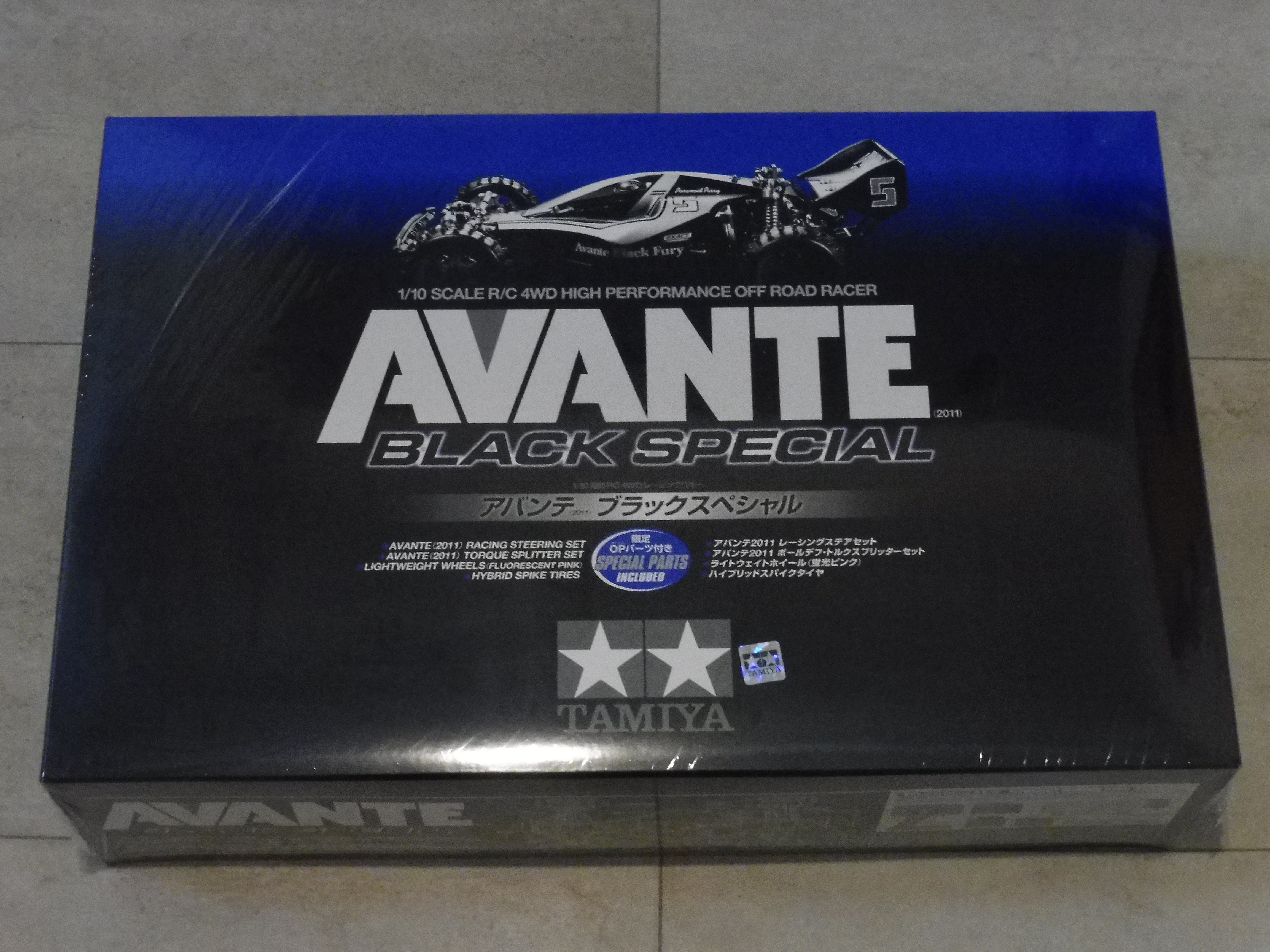 Tamiya avante 2011 black hot sale special