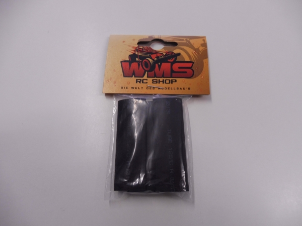 Shrink tube black 13x64mm, 4 pieces