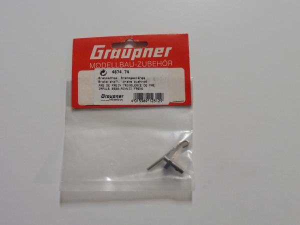 Graupner Impuls Brake pushrod , Brake shaft #4874.74