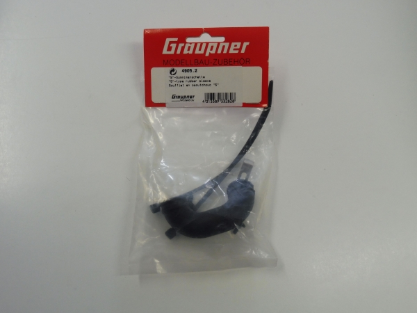 Graupner "S" rubber air filter connection # 4905.2