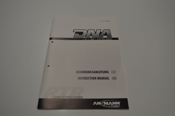 Ansmann DNA Manual #4200-0001