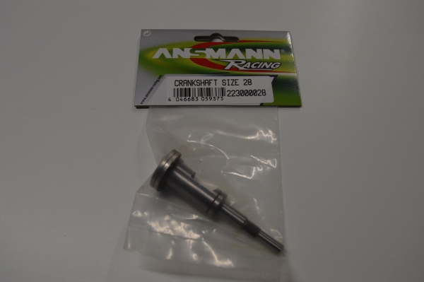 Ansmann crankshaft for 28. engine #223000028