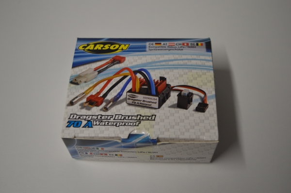 Carson Dragster Brushed ESC | 70A | Waterproof #500906264