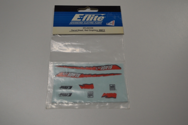 E-flite BMCX decal sheet #EFLH2229