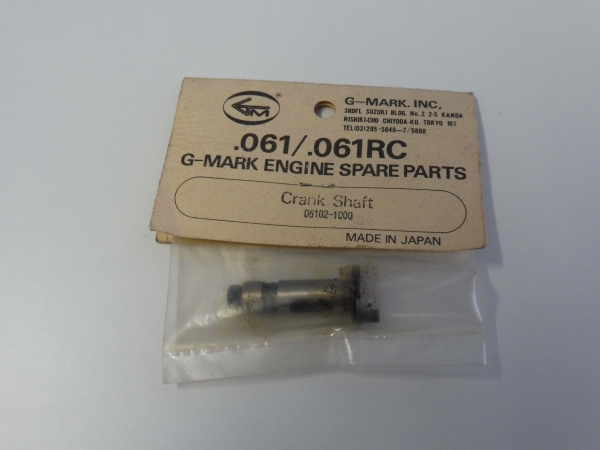 G-MARK .061 / .061RC Crankshaft #06102-1000