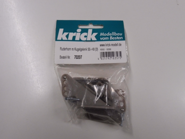 Krick control horn with ball joint 55x40 # 70207