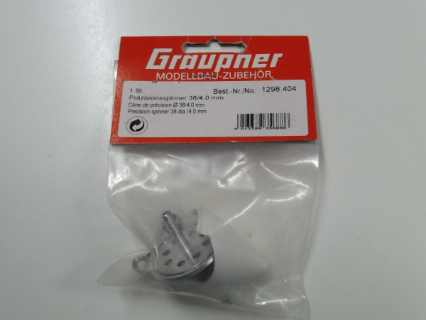 Graupner precision spinner 38 / 4.0mm # 1298.404