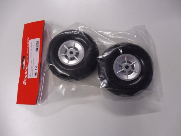 Graupner ultralight wheels 110mm # 165.110