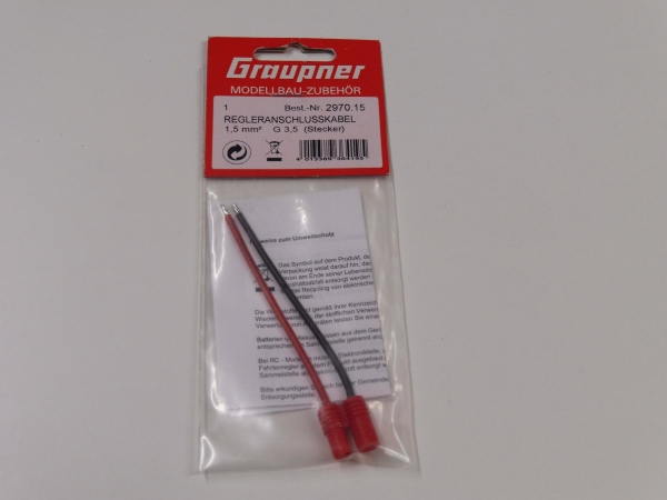 Graupner G3 controller connection cable | Connector | 1.5mm2 # 2970.15