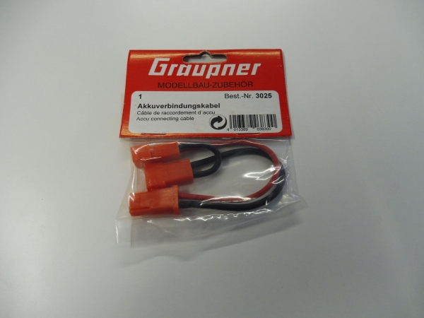 Graupner G2 battery connection cable #3025