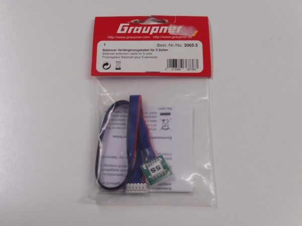 Graupner Balancer extension cable 5 cells # 3065.5