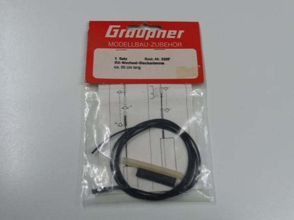 Graupner RX interchangeable plug-in antenna # 3397