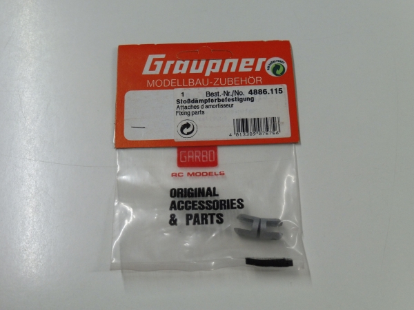 Graupner Roadfighter aluminum shock absorber mounting #4886.115