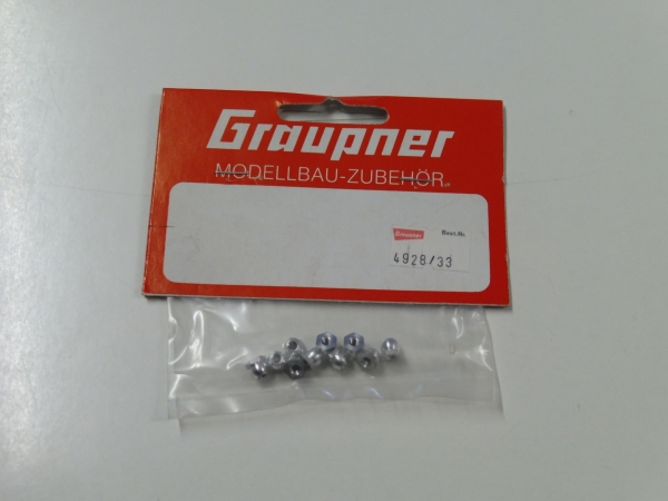 Graupner Optima joint balls M2.6 | 10 pieces #4928.33