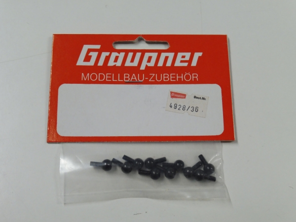 Graupner Optima Gelenkkugel M2.6 | 10 Stück #4928.36