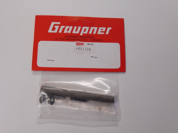 Graupner Mustang / Eco 4x4 Welle, Stift und Sicherungsring #4931.28