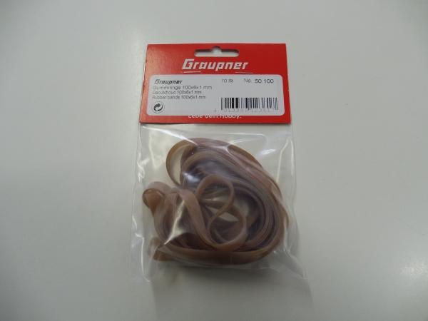 Graupner rubber rings 100x6x1