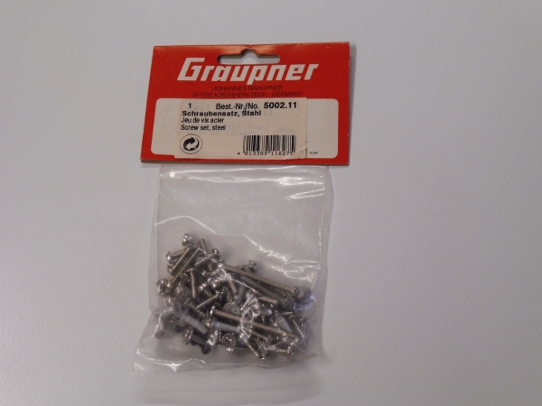 Graupner Schraubensatz Stahl #5002.11