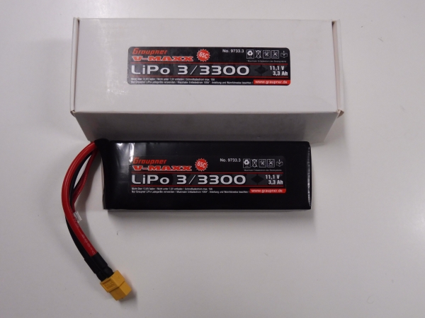 Graupner V-Maxx Lipo 3S | 11,1V | 3300mAh #9733.3