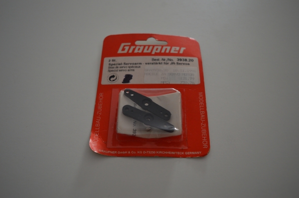 Graupner special servo arm for JR servos | 2 pieces #3938.20