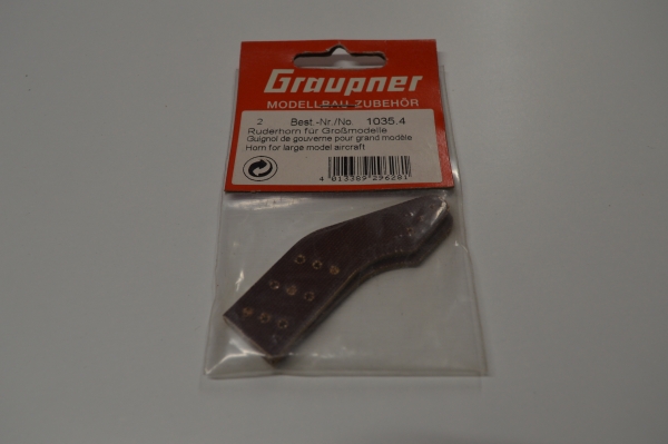 Graupner rudder horn for large models | 2 pieces #1035.4