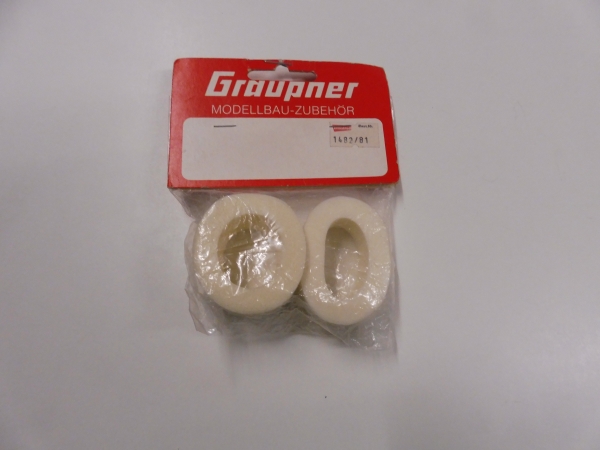 Graupner Ersatz-Schaumgummifilter #1482.81