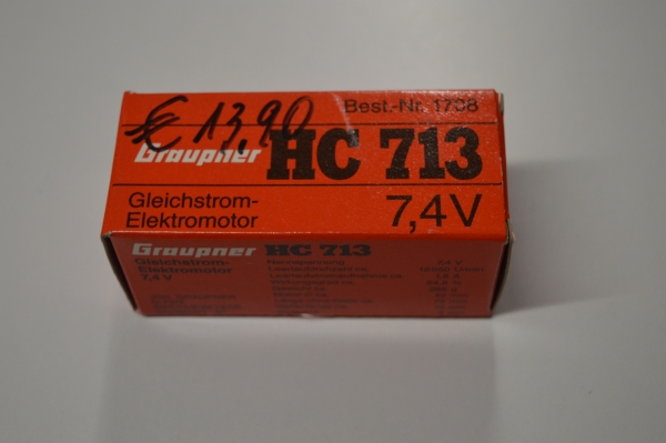 Graupner Gleichstrom Motor HC713 #1708