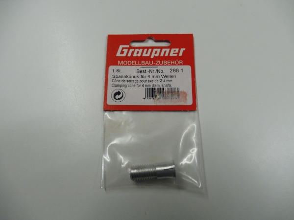 Graupner clamping cone 4mm # 288.1