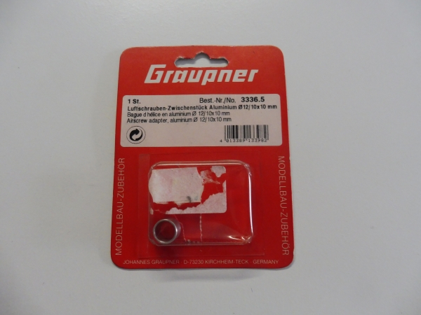 Graupner Luftschraubenzwischenstück Ø12/10 x10 #3336.5