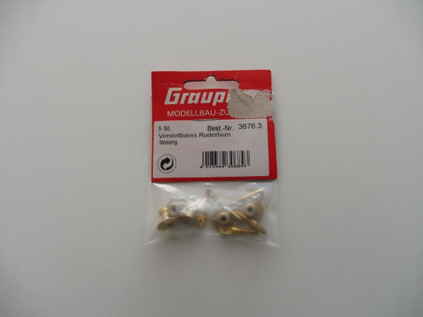 Graupner rudder horn adjustable 5pcs.#3676.3