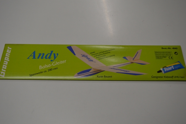 Graupner balsa glider Andy #4043