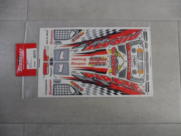 Graupner Speed Rider / Nitro Pirate 10 decals #4856.32