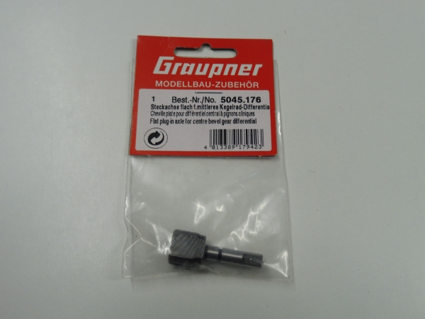 Graupner Bergonzoni Flash 4WD thru axle flat for medium bevel gear differential #5045.176