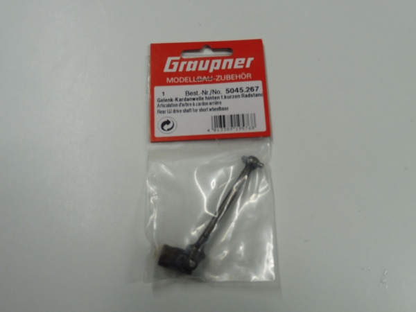 Graupner Bergonzoni Flash 4WD universal joint cardan shaft, short wheelbase # 5045.267