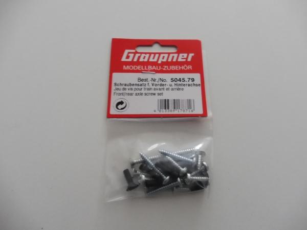 Graupner Bergonzoni Flash 4WD Schraubenset f. Achse vorne und hinten #5045.79