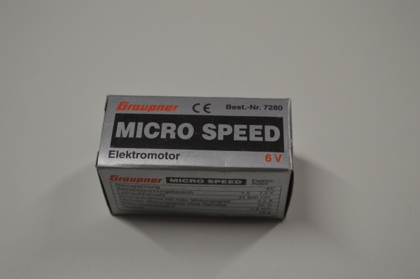 Graupner Micro Speed | 6,0V #7280