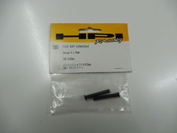 HPI Pilot Shaft 4x30mm #72001