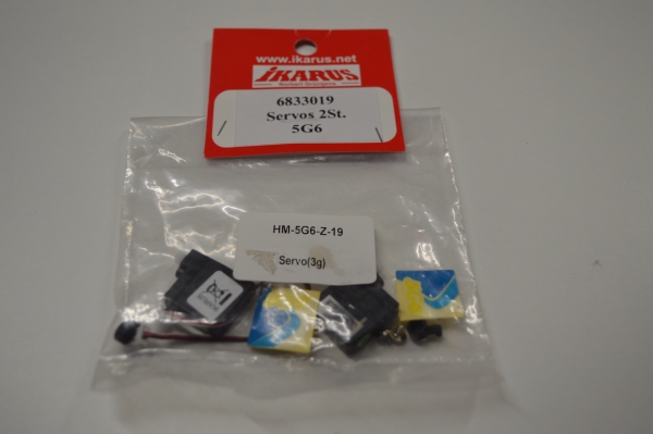 Ikarus Servos 5G6 | 2 pieces | HM5G6-Z-19 #6833019