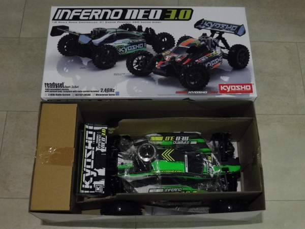 WMS RC SHOP - Kyosho Inferno Neo 3.0 1:8 Nitro Readyset | KE21SP