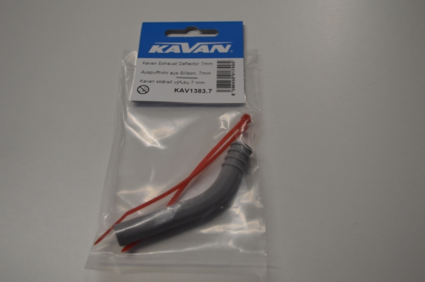 Kavan silicone drain pipe 45° | Gray | 7mm #KAV1383.7