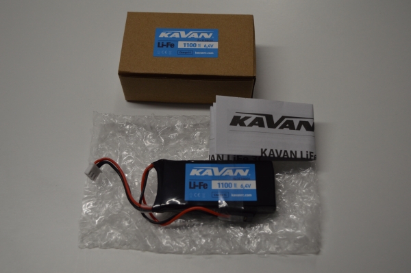 Kavan Li-Fe receiver battery | 6.4V | 1100mAh #KAV33.8001