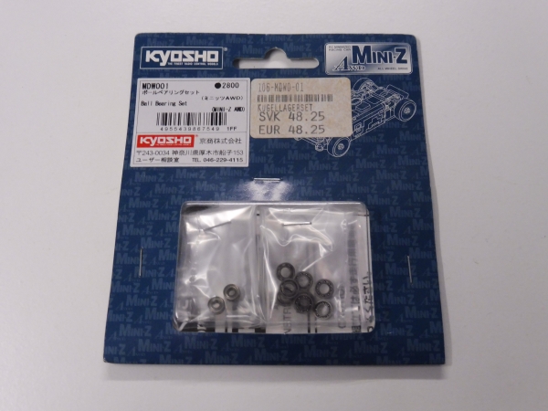 Kyosho Mini-Z Bearing Set #MDW001