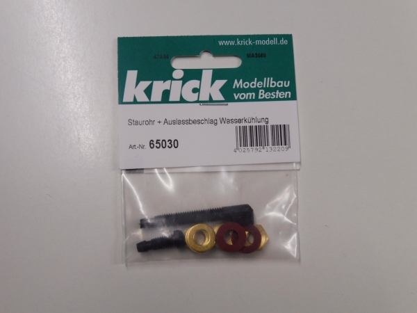 Krick Pitot tube + outlet fitting water cooling #65030