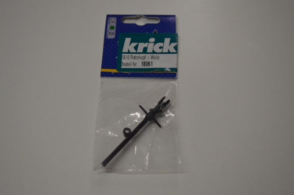 Krick rotor head + shaft 1&10 #18061