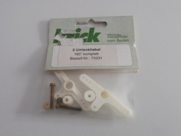 Krick bellcrank 180° complete #70231