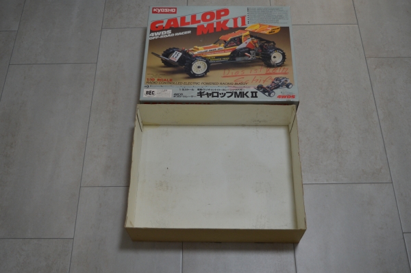 Kyosho Gallop MKII Leer Verpackung #3069-Leer