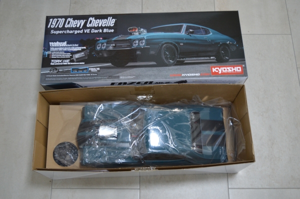 Kyosho Fazer MK2  Chevy Chevelle '70 SuperCharged | Readyset | 1:10 #34494T1